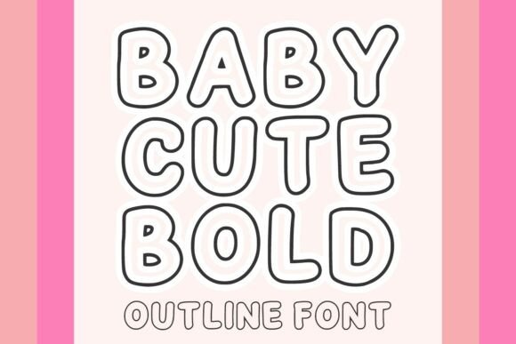 Baby Cute Bold: A Friendly Display Font for Small Business Branding