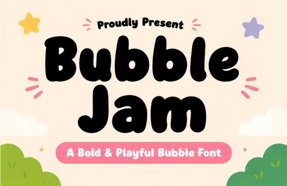 Bubble Jam: A Playful Display Font That Grabs Attention