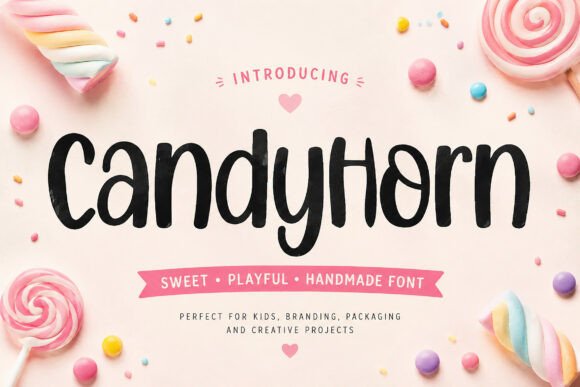 Candyhorn: A Playful Display Font for Warm, Human-Centered Web Design