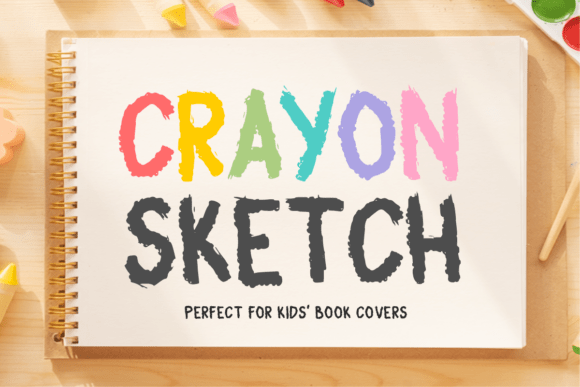 Crayon Sketch: A Playful Display Font That Stands Out in Fast-Scrolling Feeds