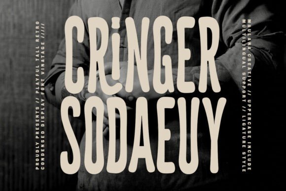 Cringer Sodaeuy: A Playful Display Font That Elevates Digital Branding
