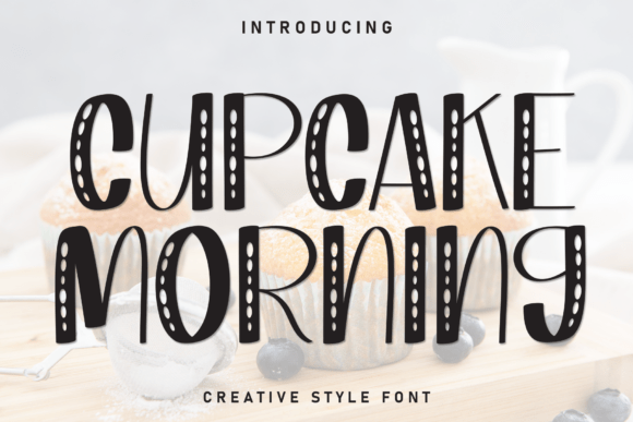 Cupcake Morning Font: A Playful Display Typeface That Delivers