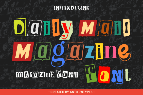 Daily Mail Magazine Font: A Bold, Memorable Display Typeface for Small Businesses