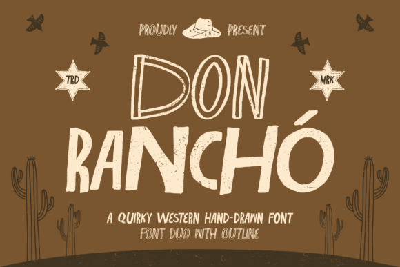Don Rancho: A Display Font That Builds Desert-Authentic Digital Identity