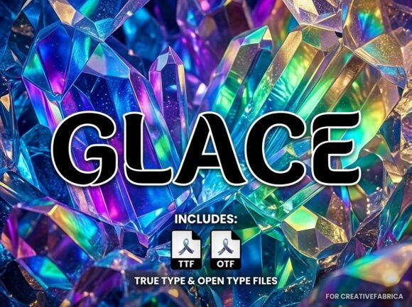 Glace: A Distinctive Display Font for Editorial Impact