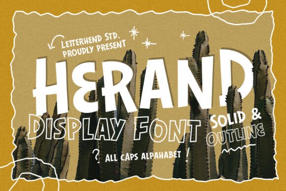 Herand: A Bold Display Font for Scroll-Stopping Marketing
