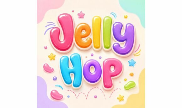 Jelly Hop: A Playful Display Font for Joyful Editorial Moments