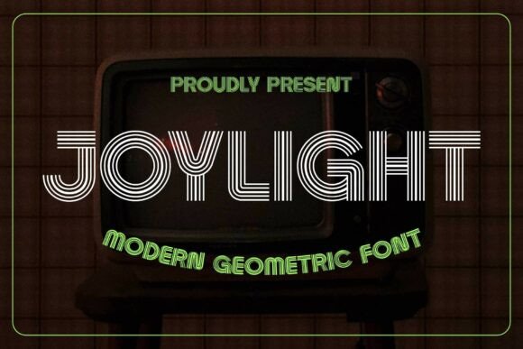Joylight: A Display Font That Makes Your Headlines Instantly Recognizable