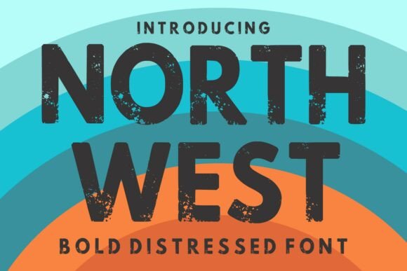 North West: A Bold Display Font for Digital Brand Impact