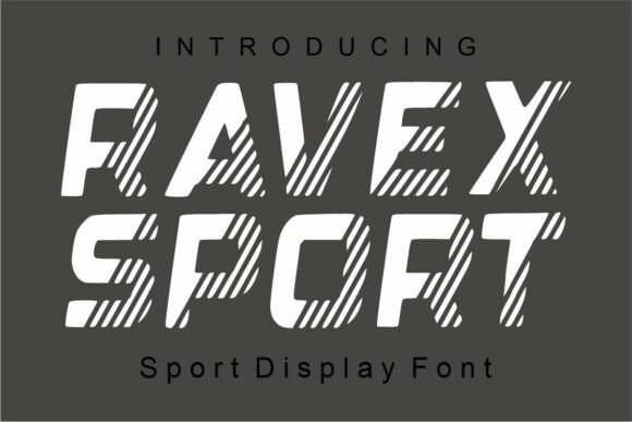 Ravex Sport: A Bold Display Font for Editorial Impact