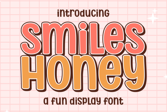Smiles Honey: A Retro Display Font for Editorial Joy