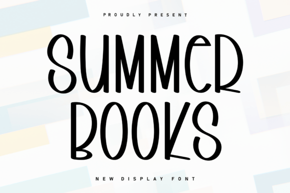 Summer Books: A Handwritten Display Font That Feels Like a Sigh of Relief