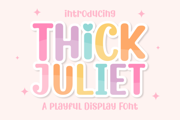 Thick Juliet: A Display Font That Adds Warmth to Real Business Branding