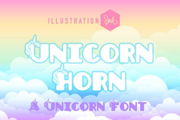 Unicorn Horn: A Pastel Display Typeface for Gentle Editorial Moments