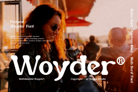Woyder: A Display Font That Earns Its Space